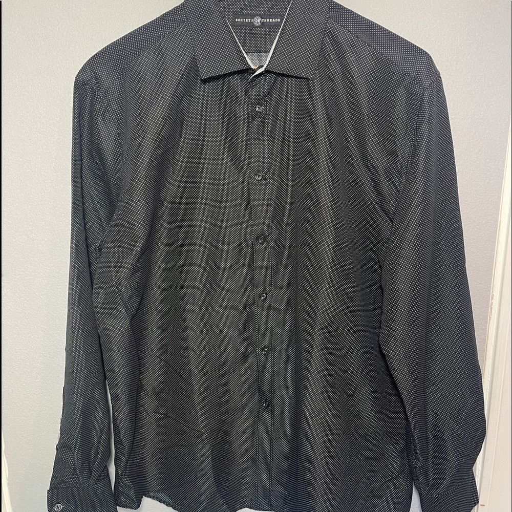 Society of threads L 16-16.5 dress shirt.